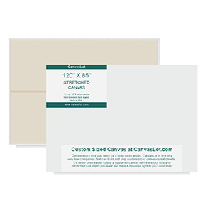 120 x 85 Canvas For Painting. 120x85 Stretched Canvas