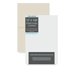 72 x 109 Blank Canvas - 72x109 Stretched Canvas