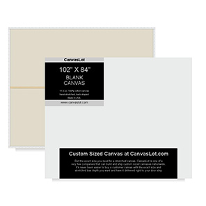 102 x 84 Blank Canvas - 102x84 Stretched Canvas