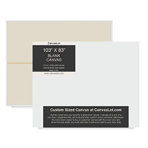 103 x 83 Stretched Canvas - 103x83 Canvas