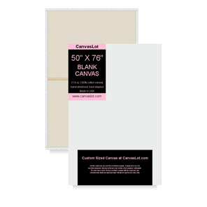 50 x 76 Blank Canvas - 50x76 Stretched Canvas
