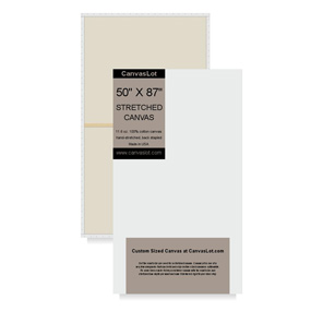 50 x 87 Blank Canvas - 50x87 Stretched Canvas