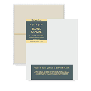 57 x 67 Stretched Canvas - 57x67 Canvas