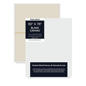60 x 76 Blank Canvas - 60x76 Stretched Canvas