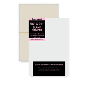 66 x 94 Blank Canvas - 66x94 Stretched Canvas