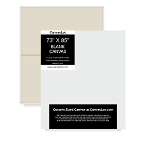 73 x 85 Stretched Canvas - 73x85 Canvas