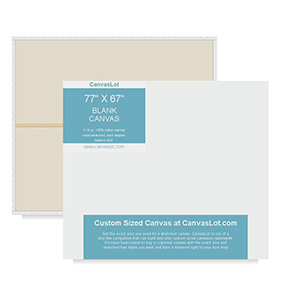 77 x 67 Stretched Canvas - 77x67 Canvas