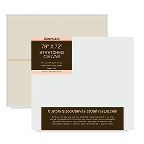 79 x 72 Stretched Canvas - 79x72 Canvas