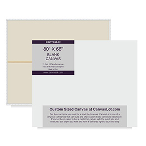 80 x 66 Blank Canvas - 80x66 Stretched Canvas