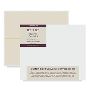 80 x 68 Blank Canvas - 80x68 Stretched Canvas
