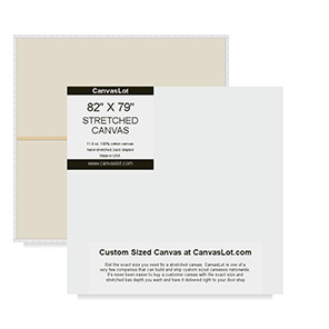 82 x 79 Blank Canvas - 82x79 Stretched Canvas