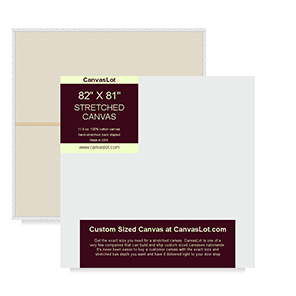 82 x 81 Blank Canvas - 82x81 Stretched Canvas