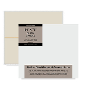 84 x 76 Blank Canvas - 84x76 Stretched Canvas