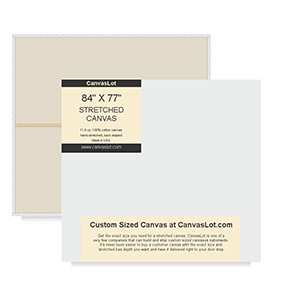 84 x 77 Blank Canvas - 84x77 Stretched Canvas