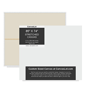 85 x 74 Stretched Canvas - 85x74 Canvas