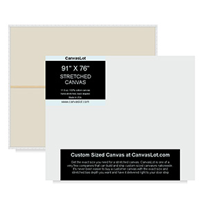 91 x 76 Stretched Canvas - 91x76 Canvas
