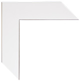 White Silver Canvas Frame