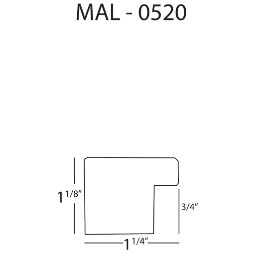 3/4 Inch Deep Rabbet Frames - MAL-0520
