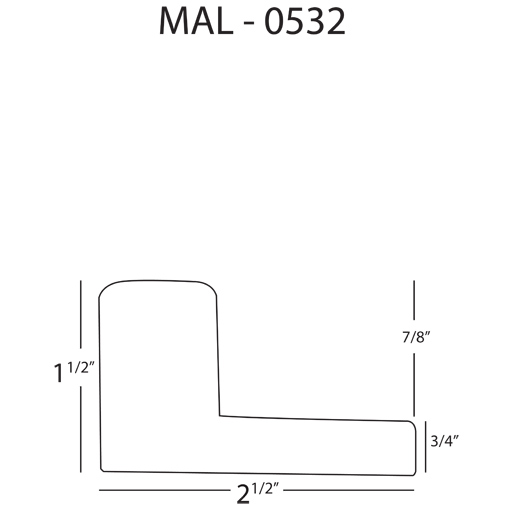 7/8 Inch Deep Rabbet Frames - MAL-0532