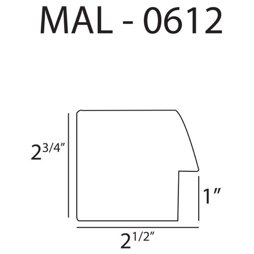 1 Inch Deep Rabbet Frames - MAL-0612